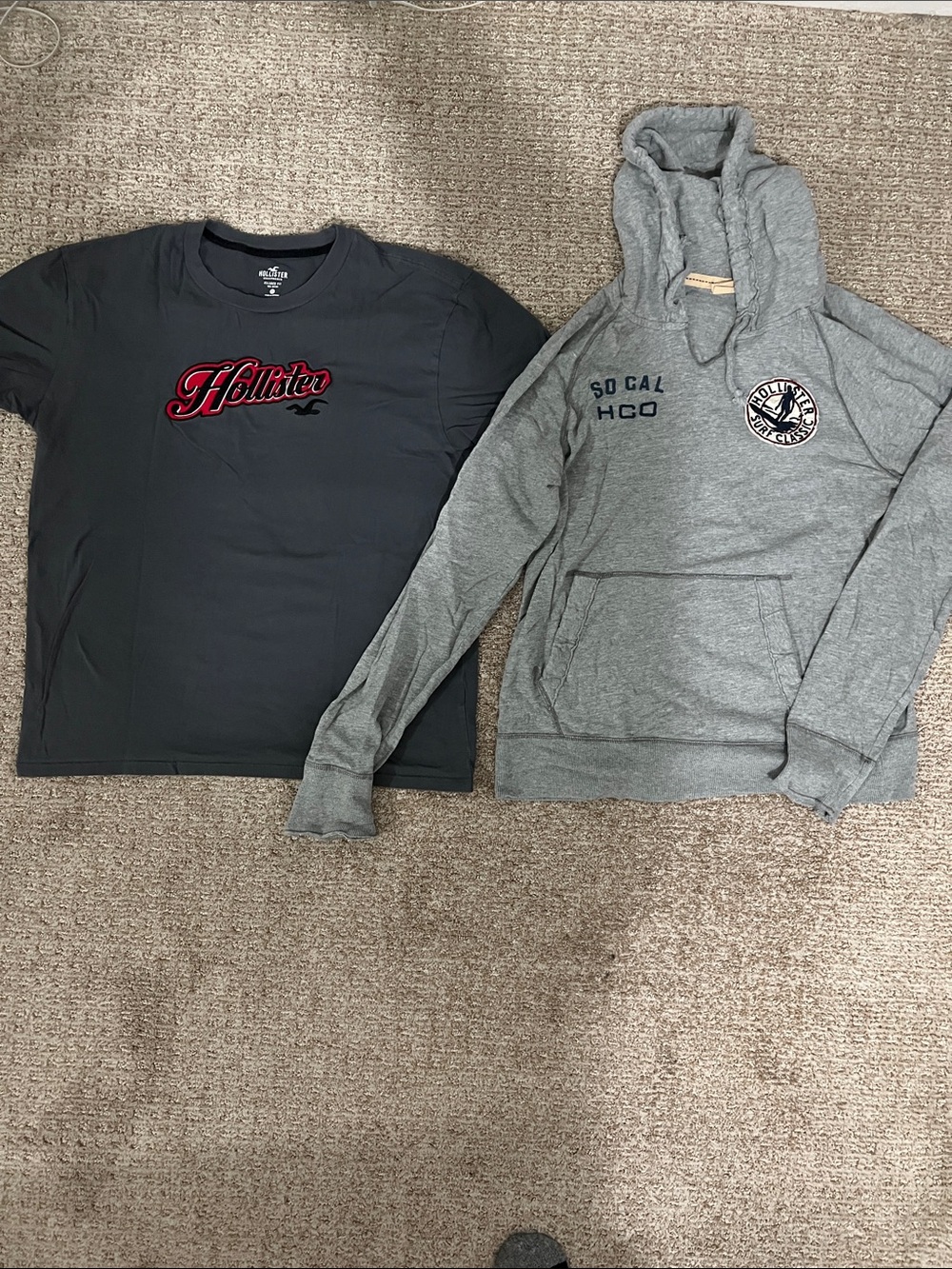 Hollister hoodie vintage and vintage T shirt